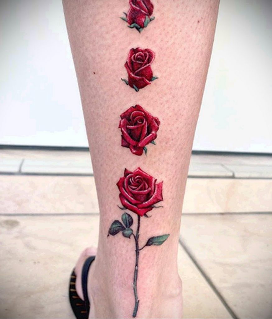 Przykładowe zdjęcie tatuażu z różą na Walentynki ze strony 2