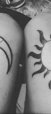 Zdjęcie tatuażu ze słońcem 02.05.2020 №141 -sun tattoo-