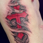 3D tetoválás férfiak