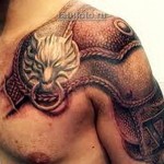 3D váll tetoválás