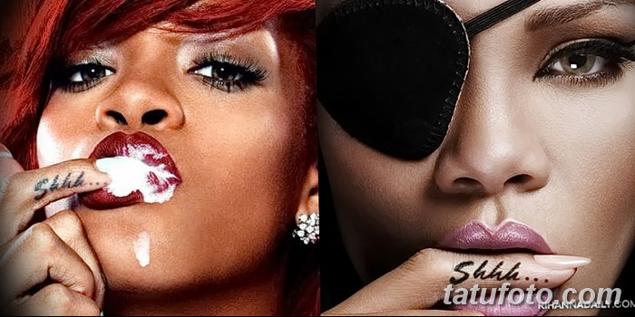 снимка на татуировката на Риана от 23.09.2017 г. №050 - татуировки на риана -