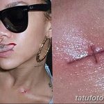 снимка на татуировката на Риана от 23.09.2017 г. №004 - татуировки на риана -