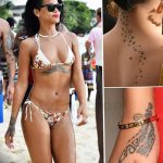 снимка на татуировката на Риана от 23.09.2017 г. №006 - татуировки на риана -