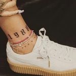 снимка на татуировката на Риана от 23.09.2017 г. # 014 - татуировки на риана -