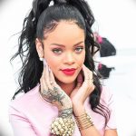 снимка на татуировката на Риана от 23.09.2017 г. # 019 - татуировки на риана -