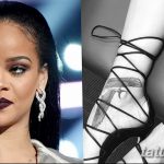 снимка на татуировката на Риана от 23.09.2017 г. # 036 - татуировки на риана -