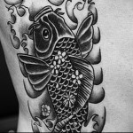 férfi oldali tetoválás - tigris