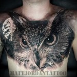 وشم عين البومة للرجال