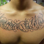 Tatuaże na piersi dla mężczyzn 9