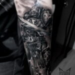 harcos tetoválás az alkaron 2020.10.25. №013 -alkar tetoválás