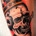 koponyatetoválás az alkaron 2020.10.25. №025 -alkar tetoválás -