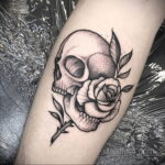 koponyatetoválás az alkaron 2020.10.25. №020 -alkar tetoválás -