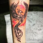 Főnix tetoválás az alkaron 2020.10.25. №012 -alkar tetoválás