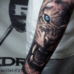 oroszlán tetoválás az alkaron 2020.10.25. №022 -alkar tetoválás -