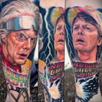 Film o tatuażu POWRÓT DO PRZYSZŁOŚCI 26.10.2020 №220 -powrót do przyszłości tatuaż-