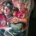 Film o tatuażu POWRÓT DO PRZYSZŁOŚCI 26.10.2020 №187 -powrót do przyszłości tatuaż-