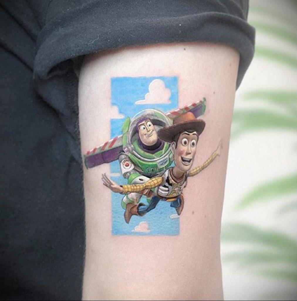 Toy Story 4 - Najlepsza animowana kreskówka - Zdjęcie tatuażu 1