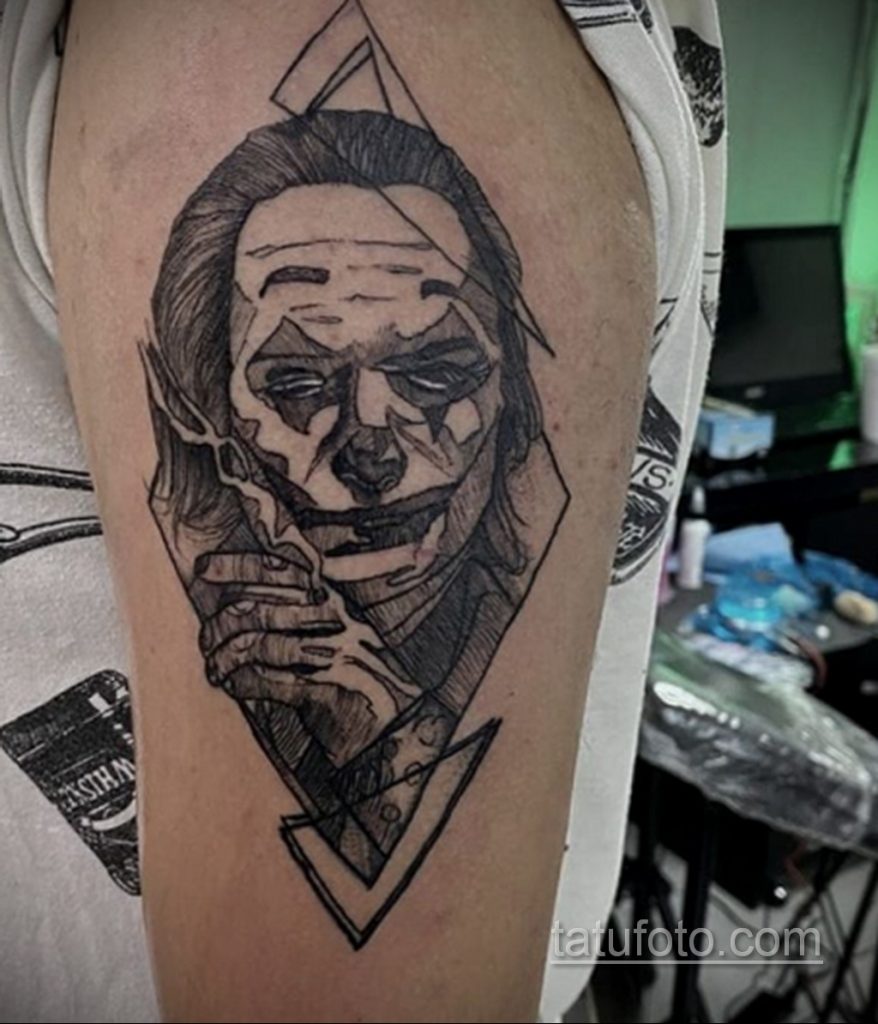 Zdjęcie tatuażu Joker 16.08.2020 №028 -Tatuaż Joker-