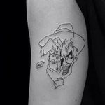 Zdjęcie tatuażu Joker 16.08.2020 №007 -Joker tatuaż-