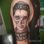 Zdjęcie tatuażu z Elvisem Presleyem 15.08.2020 №085 -Tatuaż Elvisa Presleya-