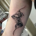 Zdjęcie tatuażu z pocałunkiem 06.07.2020 №081 -pocałunek tatuaż-