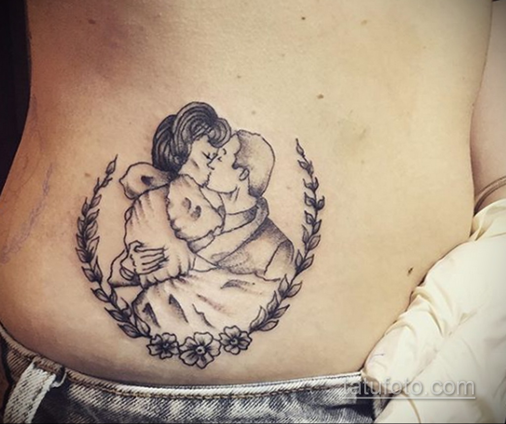 Zdjęcie tatuażu z pocałunkiem 06.07.2020 №060 -pocałunek tatuaż-