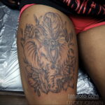 Rysunek tatuażu słonia - opcja 30.11.2020 №333 -tatuaż słonia-