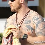 fotó Tom Hardy tetoválásáról 2017. 08. 07. №023 - Tom Hardy tetoválása_
