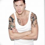 fotó Tom Hardy tetoválásáról 2017. 08. 07. №048 - Tom Hardy tetoválása_