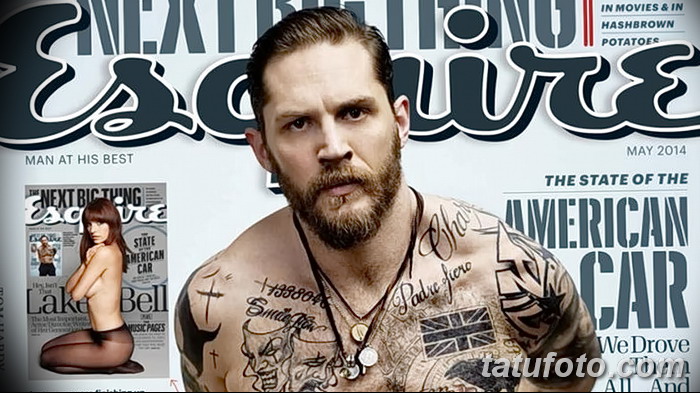 fotó Tom Hardy tetoválásáról 2017. 07. 08. №030 - Tom Hardy tetoválása_