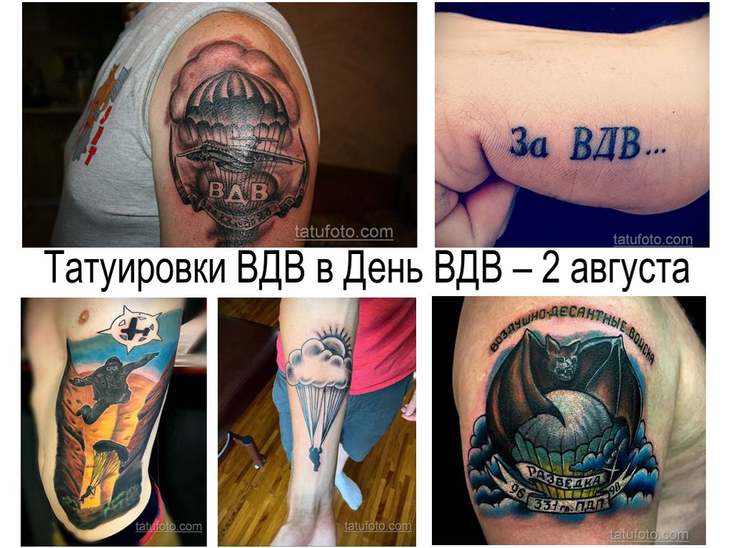 Tatuaże Sił Powietrznych w Dzień Sił Powietrznych (Dzień Sił Powietrznych) - 2 sierpnia - informacje i zdjęcie tatuażu