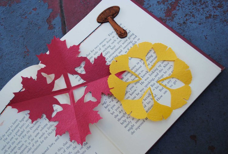 Tinker jesenná dekorácia deti Kirigami