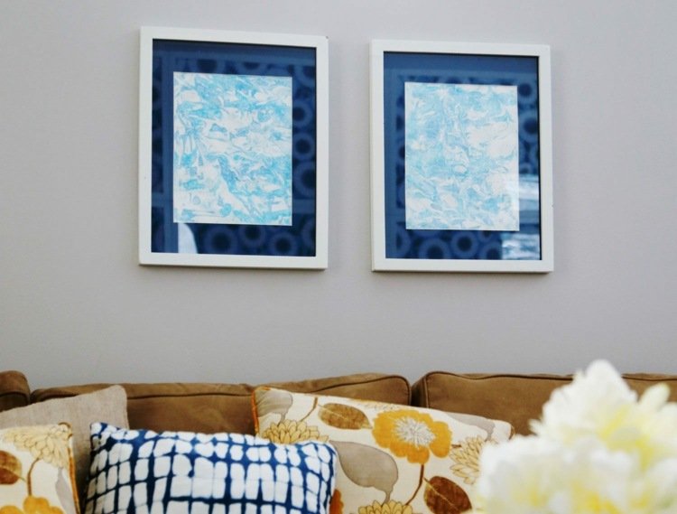 Obraz peny na holenie je možné použiť ako nástennú maľbu na dekoráciu