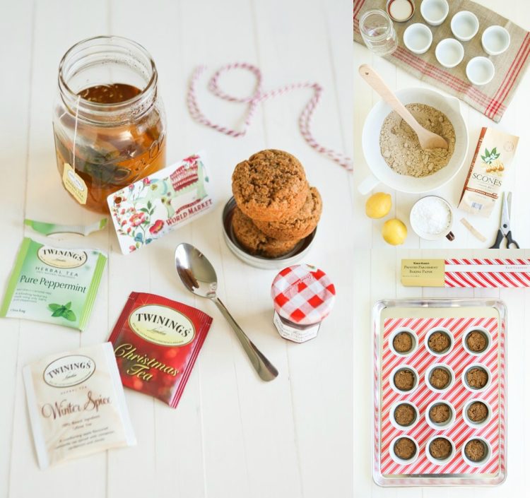 čajové darčeky vianočný pohár vyrobte si čajové sušienky sami