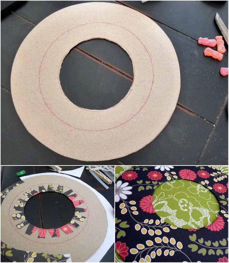 čajové darčeky vianočný veniec na čaj urobte si pokyny