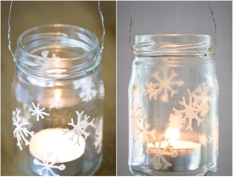 Drotár čajovej sviečky s lampou pre deti zo sklenenej vločky