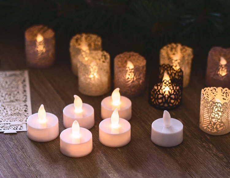 Vyrobte si čajové sviečky s detskou poistkou vedenou deťmi, urobte to sami