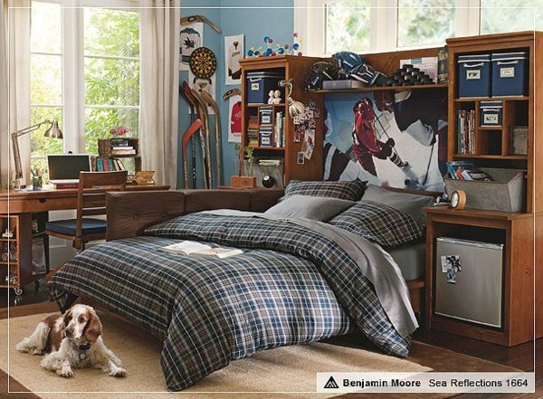 moderný dizajn miestnosti-teenageri