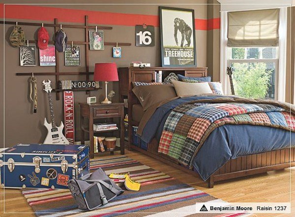 moderný izbový teenager