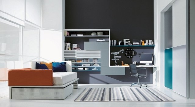 jasný svieži prízvuk deco vankúše príslušenstvo úložného priestoru