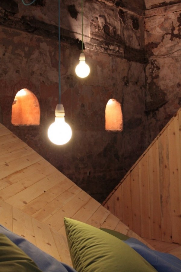 Dočasná inštalácia historická budova Bulharsko