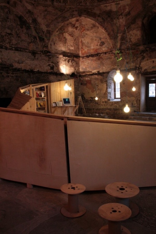 Dočasná inštalácia, cena architizéra 2013, výber publika