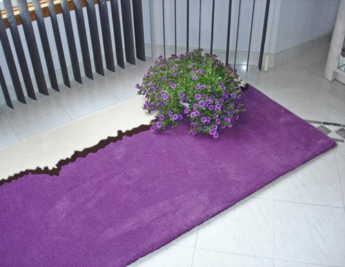 modely kobercov z alfa fialovej modely kobercov z alfa purpurového motívu