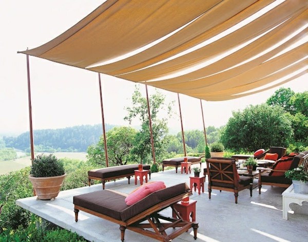 Skladacie nápady na skladacie strešné terasy