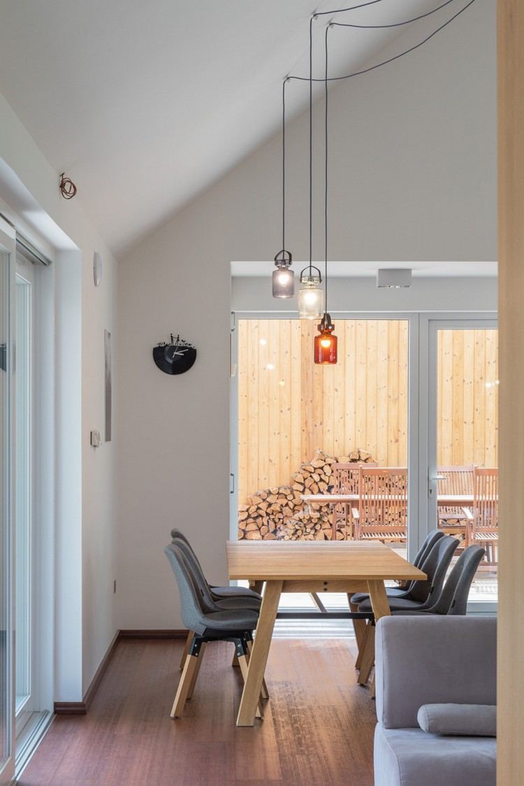 vidiecky stretáva mestský statok moderný interiérový dizajn