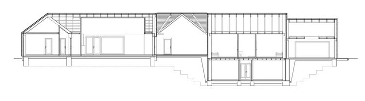 architektonická časť projekt statku maďarsko