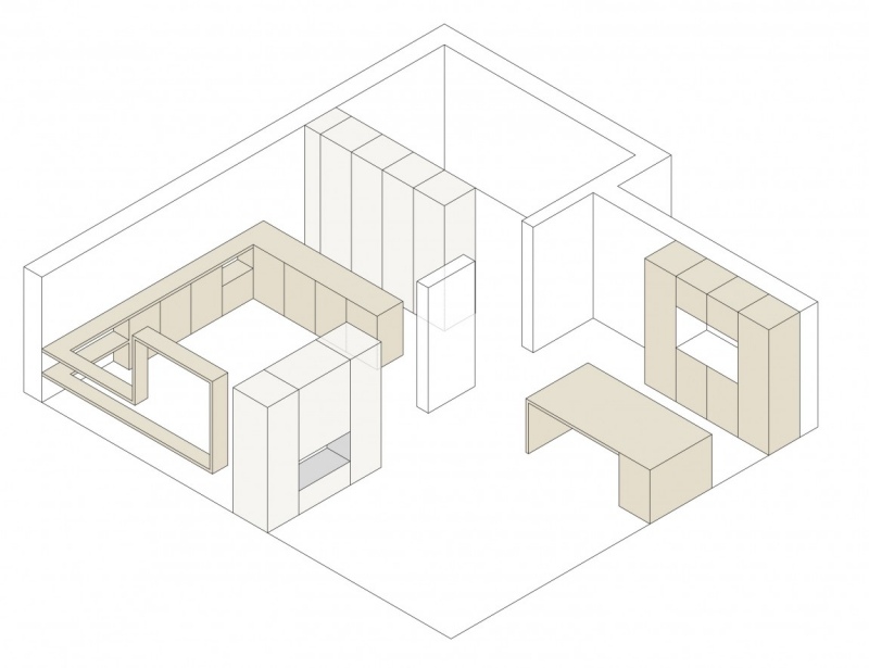 Moderný Almhaus - plán a rozdelenie interiéru Terasa zastrešenie-dizajn-prútený-plán-dom-interiér-izby-divízia-sekcia