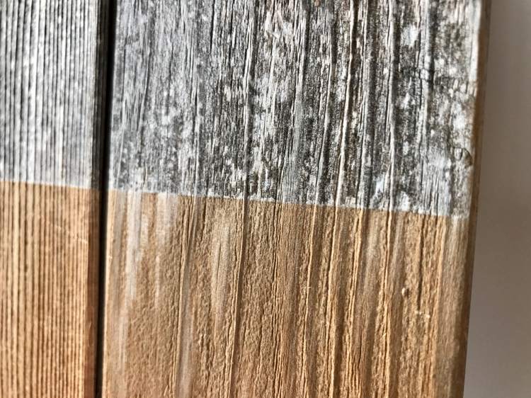 Terasový nábytok z dreva potom predtým zošedne