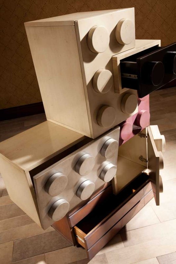 Príborník dizajn lego-hravý dizajn-Lola glamour