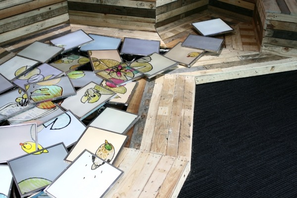 Dizajn lavičky Pond-Raw Edges